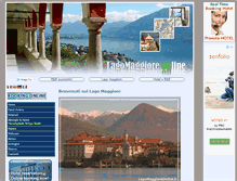 Tablet Screenshot of lagomaggioreonline.it